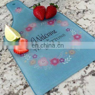 Unbreakable Tempered Glass Cutting Board Chopping Board for Kitchen photo-2