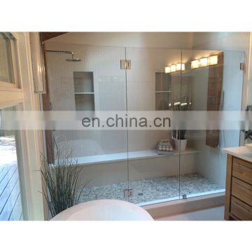 Glass manufacturer high quality custom shower glass panels