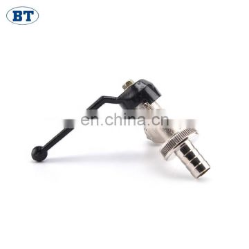 BTZ2005 Yuhuan wall mounted low price 1/ 2 inch  water faucet tap brass ball hose bibcock