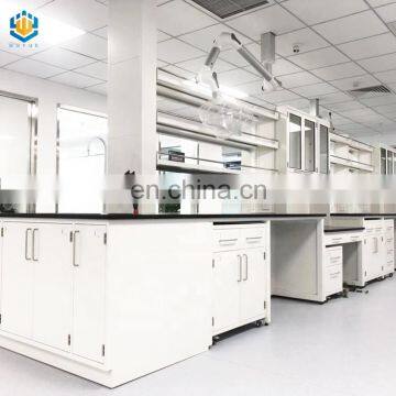 Chinese Laboratory furniture steel work bench lab furniture island table