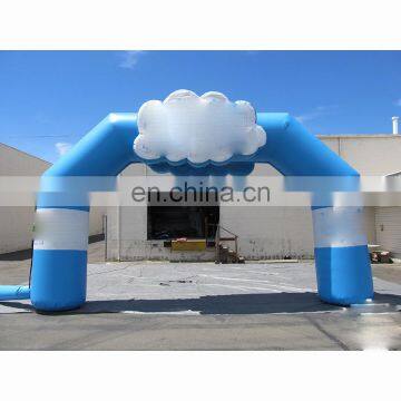 New Design advertising inflatable arch, inflatable entrance arch  with logo printed