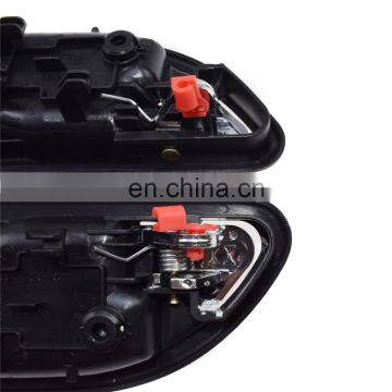 Set of 4 PCS Black INSIDE DOOR HANDLE FL FR RL RR For HONDA ACCORD 94 95 96 97