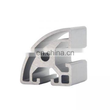 aluminium partition extrusions aluminum wholesale punch tools aluminium profile plastic t-slot extrusion