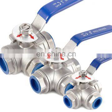 1.5 Inch 1000 Wog 3 Pieces Ball Valve Stainless Steel 316 CF8M 2 Piece Ball Valve photo-6