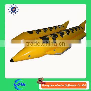 inflatable boat inflatable water game inflatable banana boat for sale