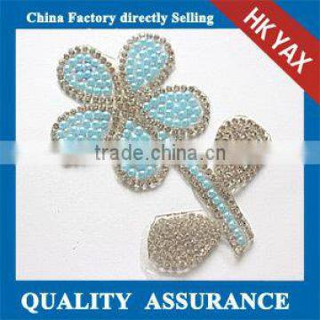 X0912 hot fix rhinestone patches ,rhinestone patches for clothing decoration,patches for clothing