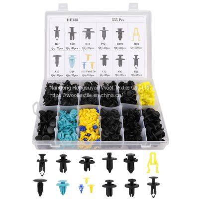 HE138 555PCS Expansion Screw Buckle Car Body Fastener Screw Kit Set Tool photo-5