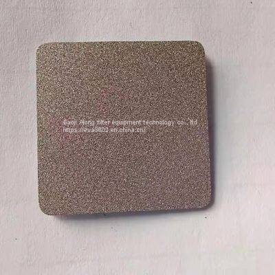 Sintered porous titanium plate 5-70um PTL for PEM water electrolysis hydrogen production