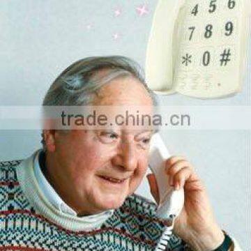 old blind people big button telephone