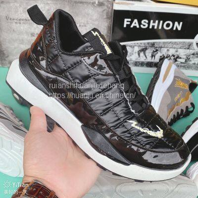 CROSS-BORDER SHOES WHOLESALE 2021 new Korean men's version of the trend board shoes with breathable canvas shoes red sports shoes