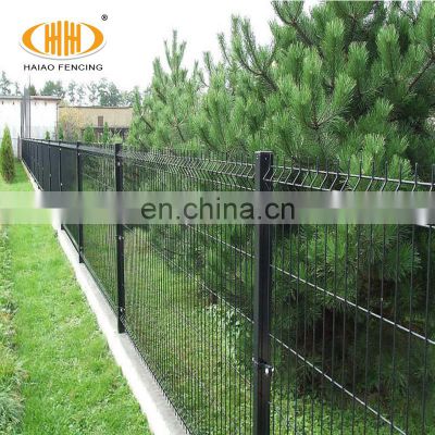 Haiao hot sale garden fence iron wire mesh/garden fence metal panel/artificial plants garden fence