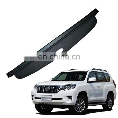 Cargo Cover For Toyota Prado 2700 2010-2016 Retractable Rear Trunk Parcel Shelf Security Cover Shielding Shade Accessories