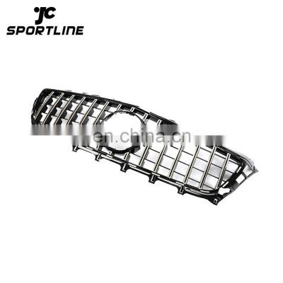 ABS Silver W218 GT Front Car Grill for Mercedes-Benz CLS Class W218 PRE Facelift 2012-2014