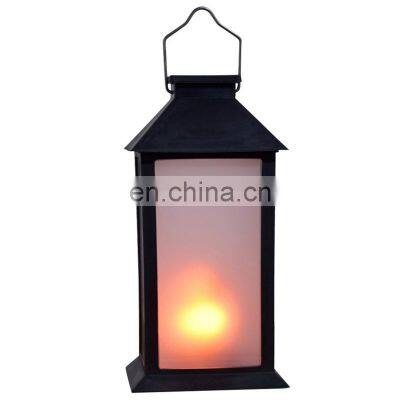 Modern Garden Waterproof Solar Lantern Lighting Hook Camping Led Candle Solar Lantern On Sale