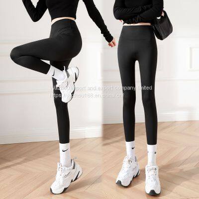 Show high elasticity of new fund of 2021 autumn winters is cultivate one's morality show thin belly in carry buttock tight barbie shark pants yoga pants for women