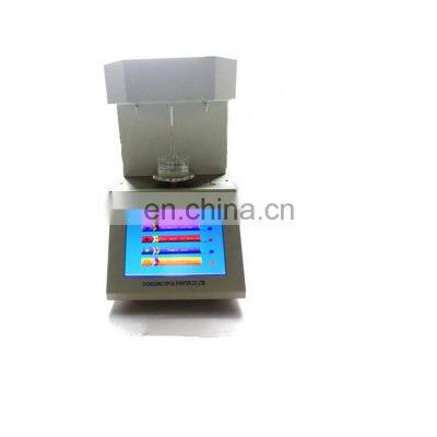 ASTM D971 Interfacial Tension Test for Transformer oil / Portable Automatic Surface Tension Apparatus