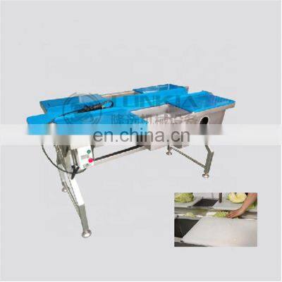 Stainless Steel Multi-Station Selection Conveyor Belt Conveyor Platform Fruits and Vegetable Sorting Platform photo-2