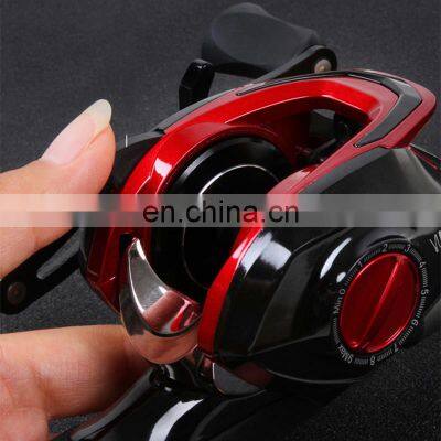 Wholesale Fishing Beginner Practice Sea Fishing Reels 9+1BB High Gear Ratio 8kg Drag Bait Caster Reels