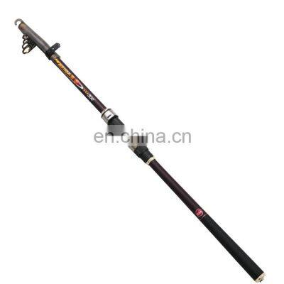 In Stock 2.1M-3.6M high quality glass fibre telescopic surf fishing rod sea rock fishing rod