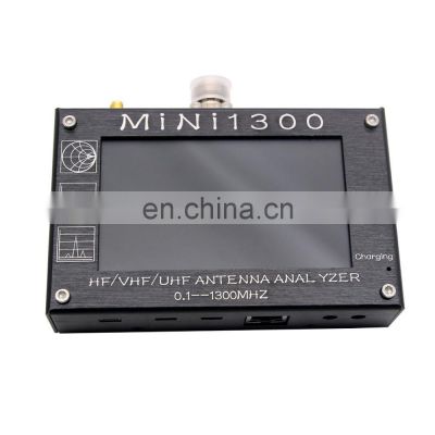 Mini1300 0.1-1300MHz HF/VHF/UHF Antenna Analyzer with 4.3\