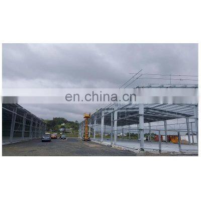 China Metal Prefabricated Warehouse / Workshop / Hangar / Hall Steel Structure Price