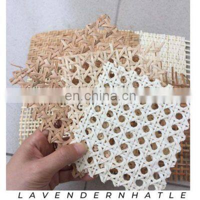 High Quality Natural Mesh Rattan Cane Webbing Roll Woven Bleached Rattan Webbing Cane From Vilata Viet Nam photo-4