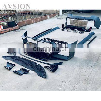 Wholesale Body kit for Audi A7 S7 19-21 change to RS7 style include front and rear bumper assembly grille rear lip tip exhaust