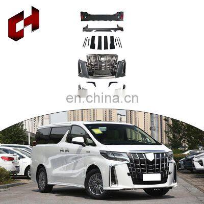 CH Newest Auto Parts Car Bumper Front Lip Support Splitter Rods Tail Lamp Body Kit For Toyota Alphard 2018-2020