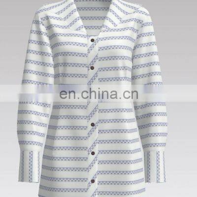 2022 Hot Sale 100% Cotton Dobby Designs for Women's Wear photo-5