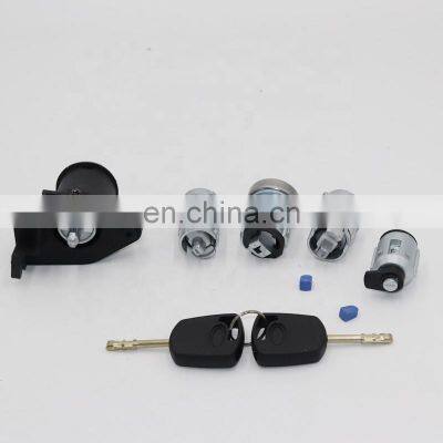 Auto Spare parts COMPLETE LOCK SET IGNITION SWITCH DOOR LOCK TRUNK LOCK FOR FORD