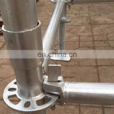 Sichuan Q235 Q345 TSL Galvanized ringlock scaffolding for construction