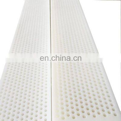 round hole punching plate wear resistance Perforated HDPE UHMWPE Plastic Plate with holes