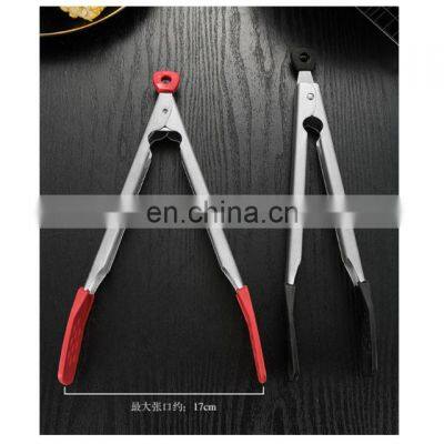 Home Kitchen Stainless Steel BBQ Clip, Steak Clip photo-3