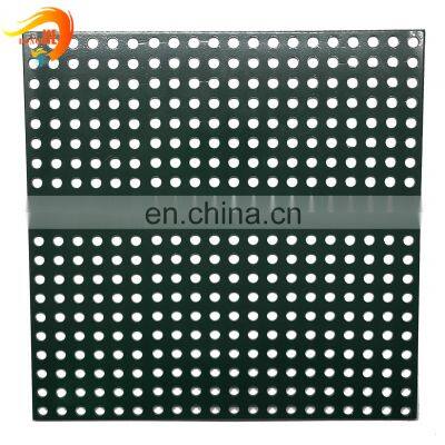 Factory Direct Sale Round Hole Colorful Perforated Metal Mesh Suspended Metal Mesh