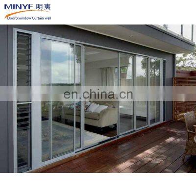 PVC Sliding doors with dutch door/decorative PVC door with glass