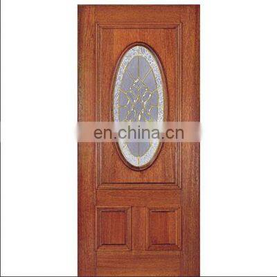 Glass Design Flush Simple Home Wood Interior Office Inside Doors Glass Panel Interior Door photo-5