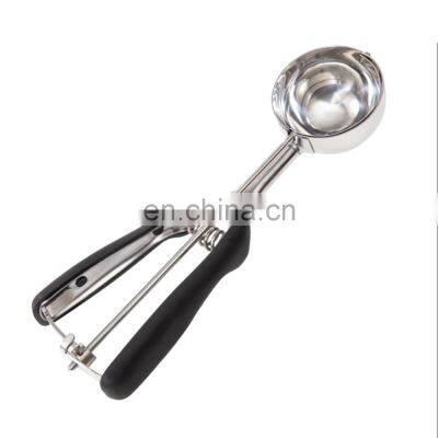 Cookie Scoop, Spring-Loaded  Scooper for Fruit, Cookie ,Silicone Ice Cream Moulds Tray Popsicle Mold Space