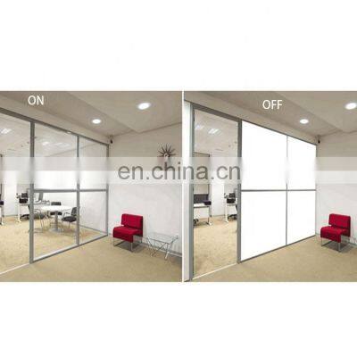 Blue Adhesive Privacy Dimmable Tint Smart Glass Film Car Switchable PDLC Film SPD Window Glass Film photo-2