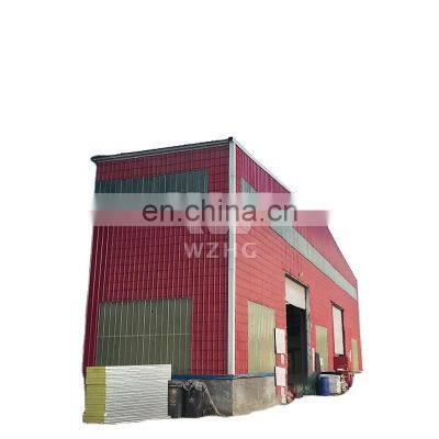 Prefabricated galvanized steel structures houses building prefabricated warehouse