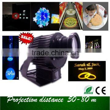 High definition custom logo waterproof outdoor logo projector light