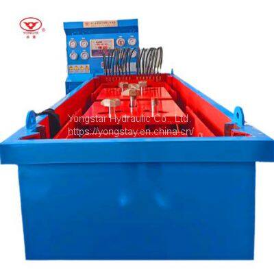 Manual control YFT-Z100 submerged claws clamping type hydraulic valve sealing test machine for valve sealing test