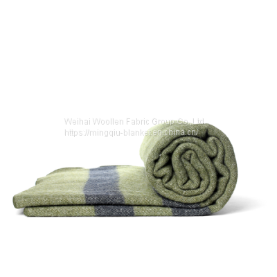 High Quality 100%wool Military Blanket/Army Blanket photo-4