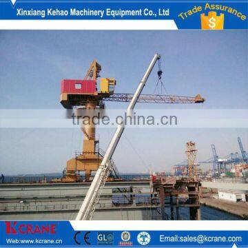 Single Jib Electric Wharf Shipyard Portal Crane For Sale