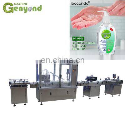 Automatic 75% Medical Alcohol Ethanol Filling Machine Bottling Machine Production Line photo-3