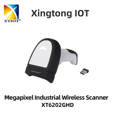 XT6202GHD XTIOT Wireless Bar Code Scanner Maxicode Industrial DPM Barcode Scanner