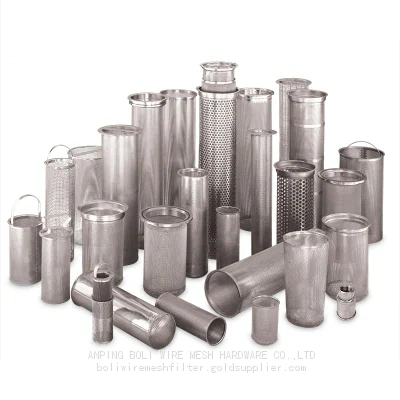 Stainless Steel perforated strainer .oil mesh filter air filter mesh strainer