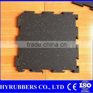 Gym rubber floor mat 1x1m gym rubber flooring mat price