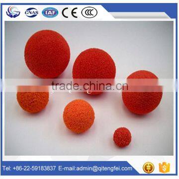 dn125 concrete pump fitting cleaning ball for concrete pump pipe