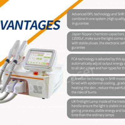 ADM Portable DPL Laser Remover Hair Intense Pulsed Light Permanent Hair Removal Laser Dpl Skin Rejuvenation Machine photo-3