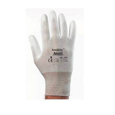 Thin industrial coated gloves